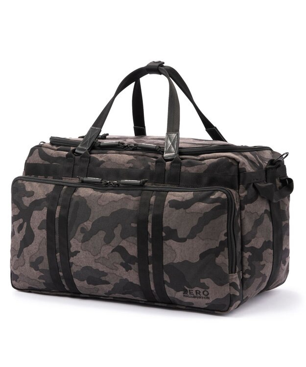 ZERO HALLIBURTON コーデュラボストン 82003 ブラックカモ柄