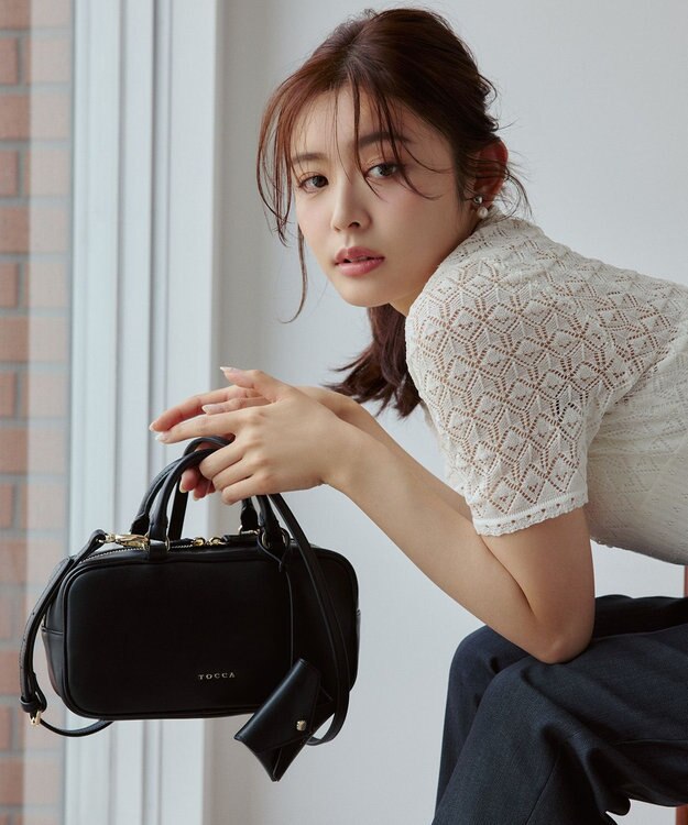 TOCCA 【星風まどかさん着用】SPIDER LACE KNIT レースニットカーディガン アイボリー系