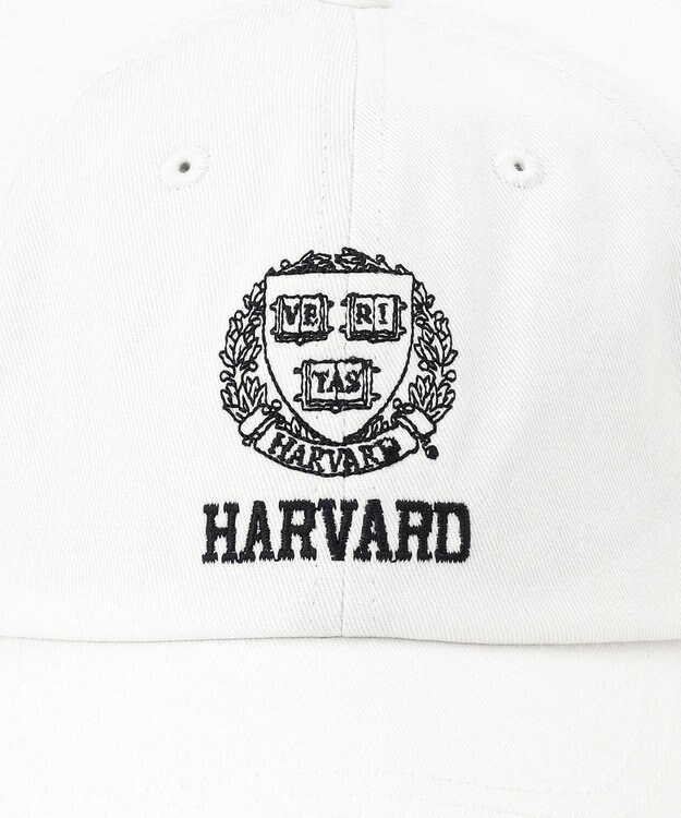 ANY カレッジコラボキャップ ホワイト(HARVARD)