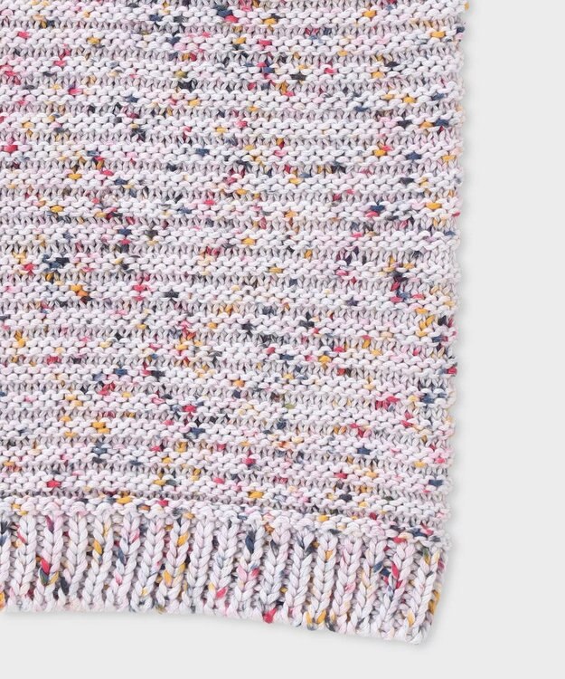 Paul Smith コントラストカラー ニットベスト ライラック