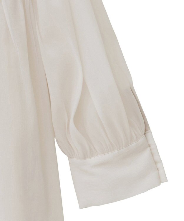 earth music&ecology フロントリボンシアーチュニック Light Beige