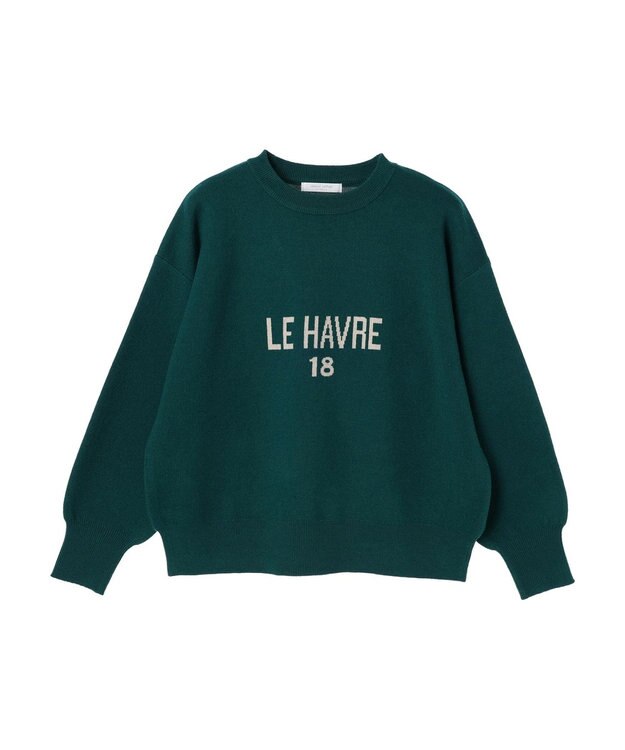 Green Parks もちやわ　ロゴニットプルオーバー Green