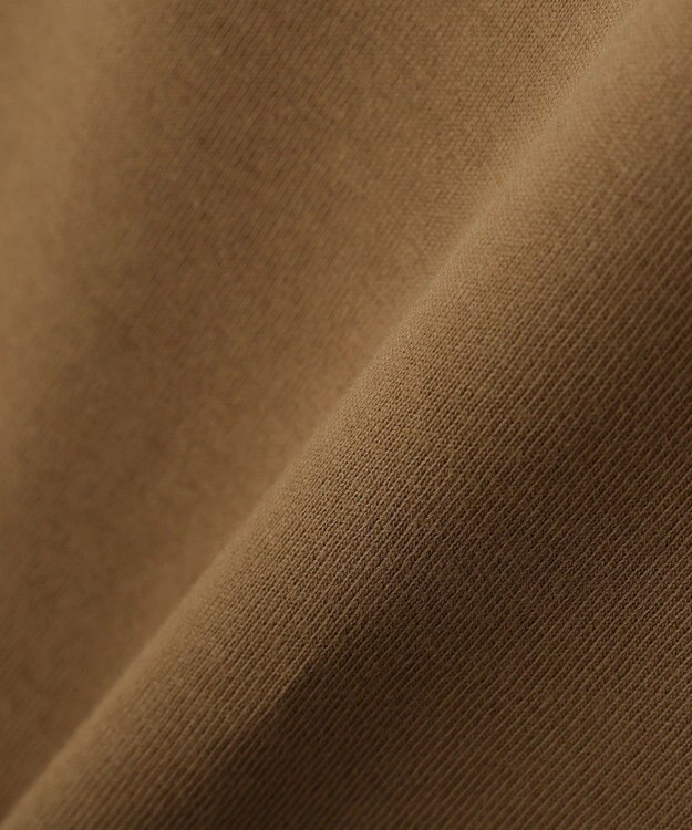 YECCA VECCA 【UVカット】ワイドスリーブ箔プリントTee Dark Beige