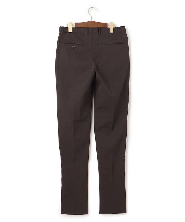 J.PRESS MEN 【MECHANICAL】スローンイージーワンタック スラックス ダークブラウン系