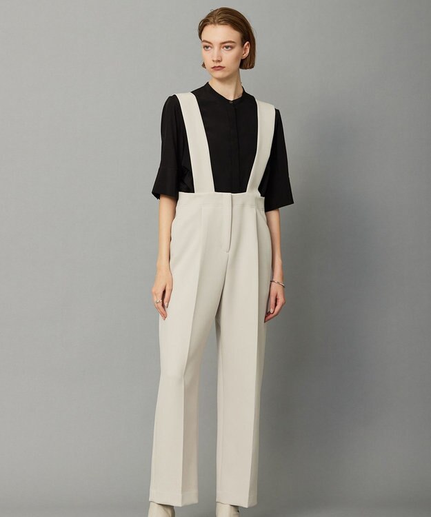 ICB 【防シワ・洗える】 トリプルクロスツイル オールインワン トープ系