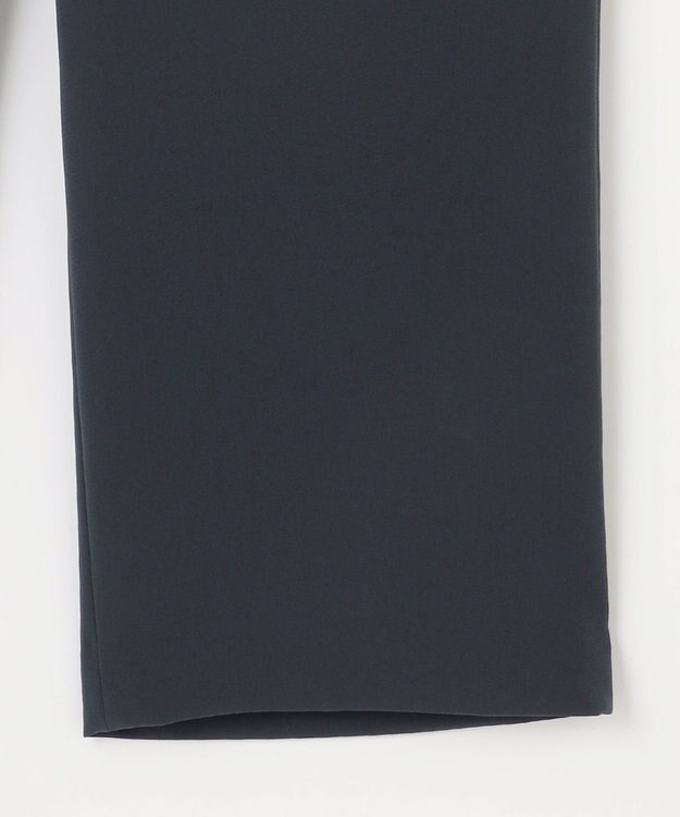 J.PRESS LADIES L 【WEB限定カラーあり・洗える】セラテリーダブルクロス セミワイド パンツ ネイビー系