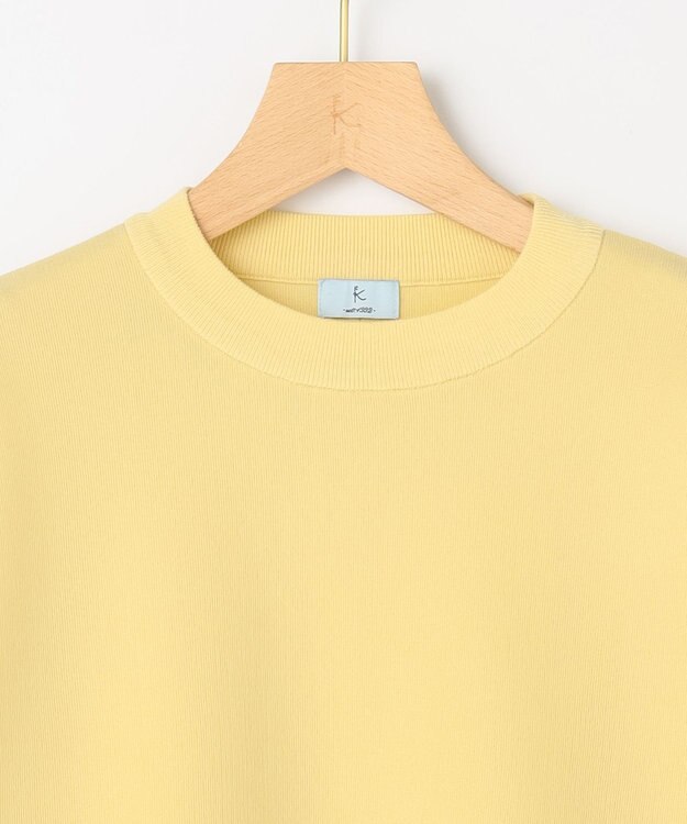 組曲 L 【先行予約】オーガンスウェット ニット スプレーイエロー系