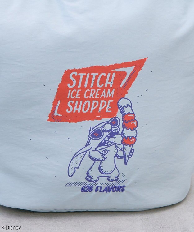 earth music&ecology スティッチ／ロープコードパファーバッグ Sax