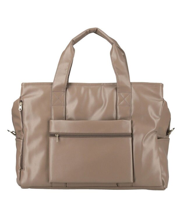 ROOTOTE 1317【12個ポケット付き】SN.グランデ.キレイネ-B 03：モカ