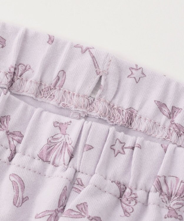 ANY KIDS 1分丈スパッツ ラベンダー系プリンセス