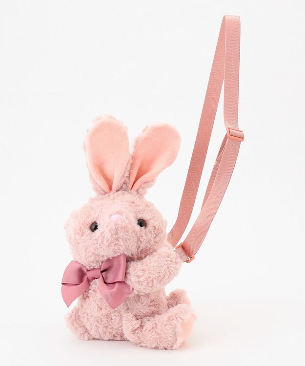 ANY KIDS ぬいぐるみ抱っこポシェット ウサギ