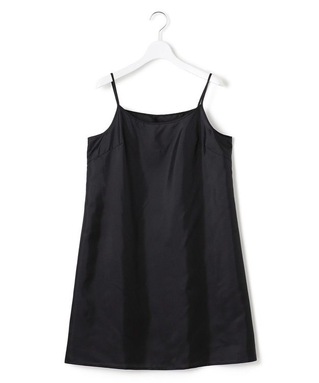 23区 【一部店舗限定/UVカット/洗える】ライトウェイトツイル ケープ付き ワンピース ブラック系