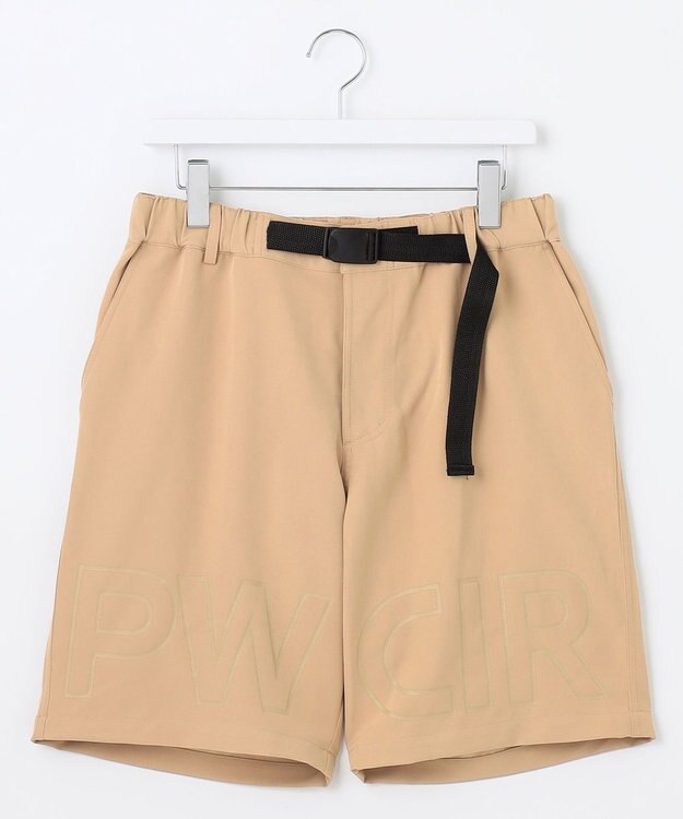 PW CIRCULUS 【MEN】【洗える】ベルト ショートパンツ ベージュ系