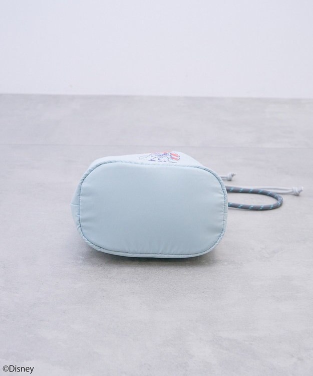 earth music&ecology スティッチ／ロープコードパファーバッグ Sax