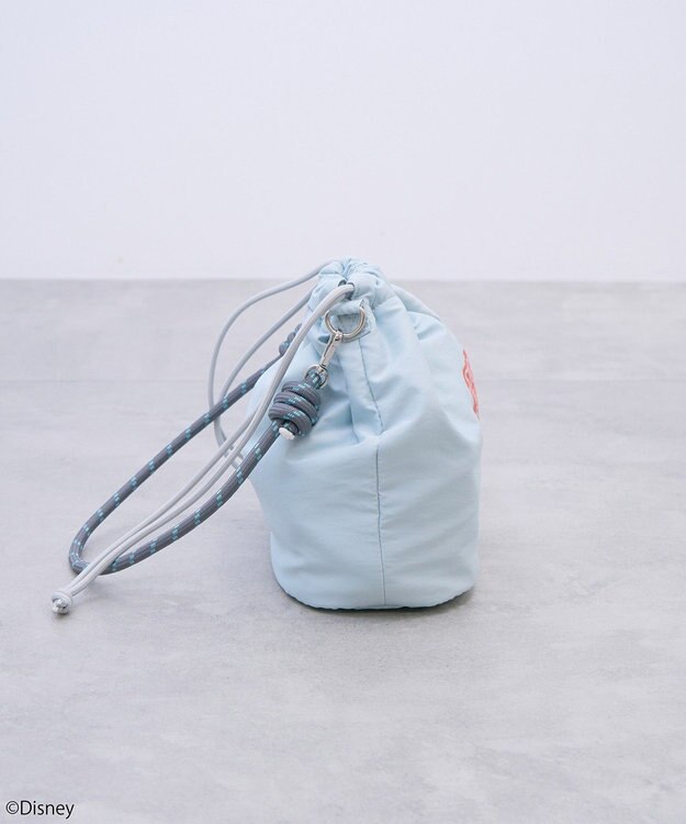 earth music&ecology スティッチ／ロープコードパファーバッグ Sax