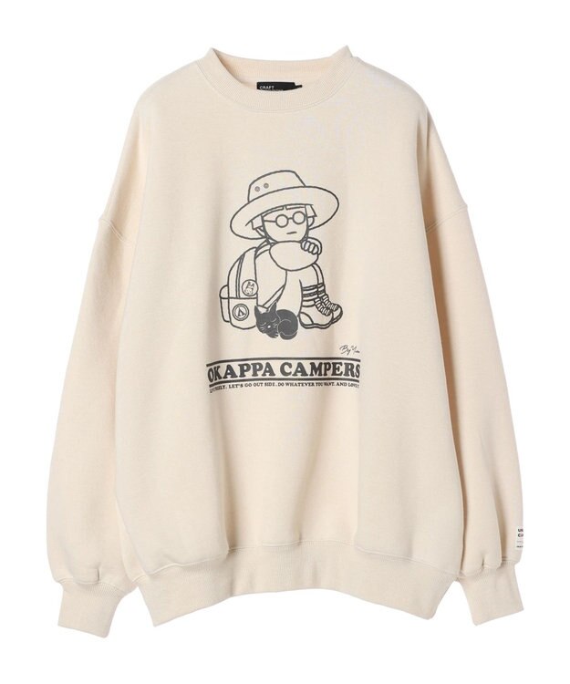 CRAFT STANDARD BOUTIQUE ＵＲＡＮＩＷＡ　ＣＡＭＰＥＲＳ　ＳＷＥＡＴ Ivory