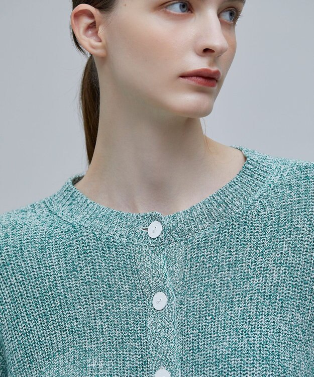 BEIGE， LUCAS / ショート丈ニット Green MIX