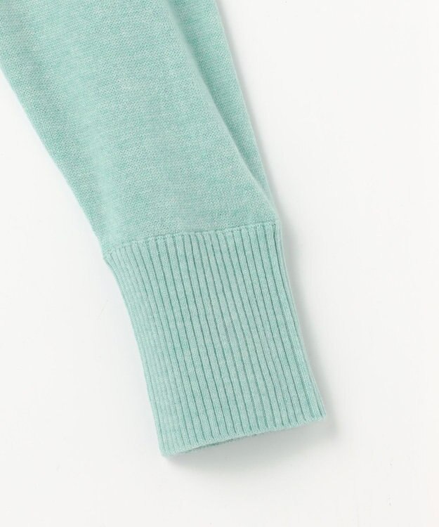 J.PRESS LADIES CASHMERE BLEND クルーネック ニット ミントグリーン系