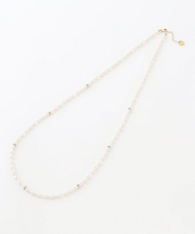 ANY SIS ロンデルロングパール調 ネックレス キスカ