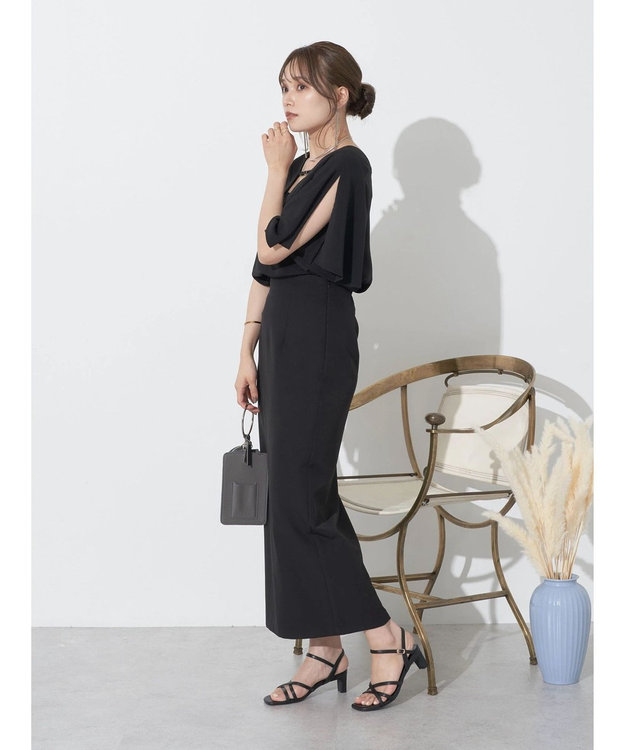 earth music&ecology ２ＷＡＹショルダースリットブラウス Off White