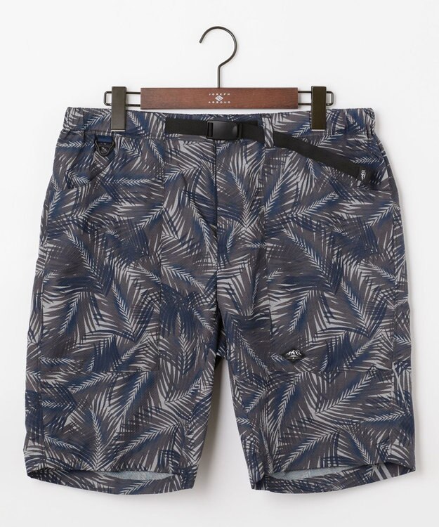 JOSEPH ABBOUD MOUNTAIN 【UNISEX】3Dエンボスリーフ ハーフパンツ ライトグレー系6