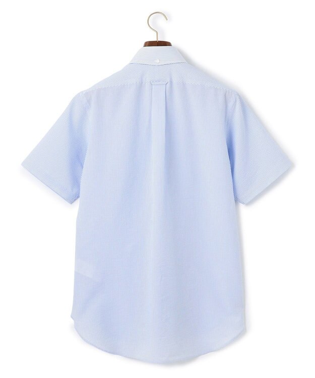 J.PRESS MEN 過酷な夏を乗り切るマストな1着！【 高通気性 / 軽量 / ノンアイロン / 撥水】【BEAT HEAT SYSTEM】半袖シャツ / B.D. サックスブルー系1