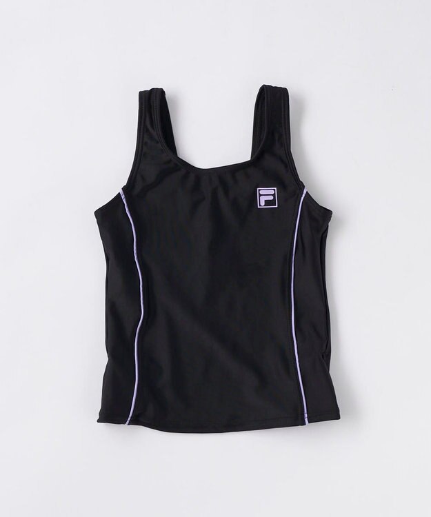 OP／FILA 【FILA】スクール水着Tシャツセット タンキニタイプ パープル