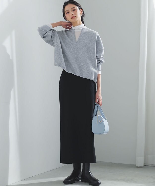 23区 【見上愛さん着用/VERY11月号掲載/新色追加】サイドゴア ブーツ ブラック系