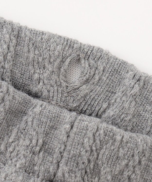 ANY KIDS ケーブルレギンス 杢グレー