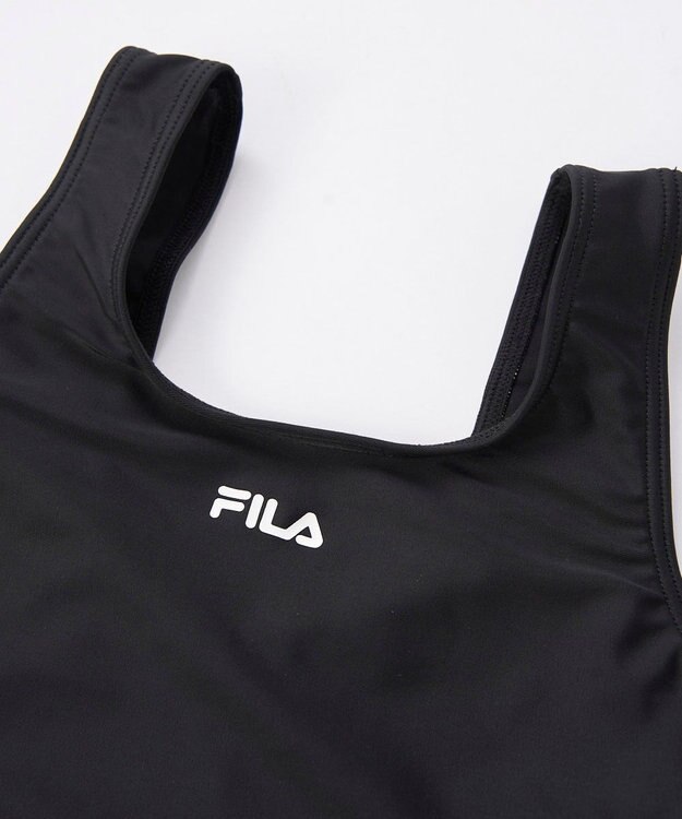 OP／FILA 【FILA】襟付きTシャツ付き３点セット水着 ホワイト