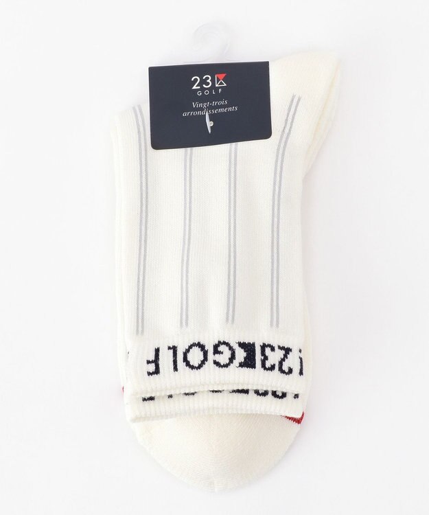 23区GOLF 【WOMEN】レギュラーソックス ホワイト系