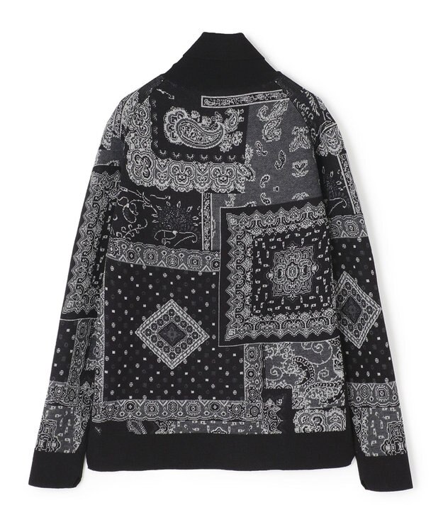 JOSEPH HOMME コラージュジャガード　タートルネック ブラック系5