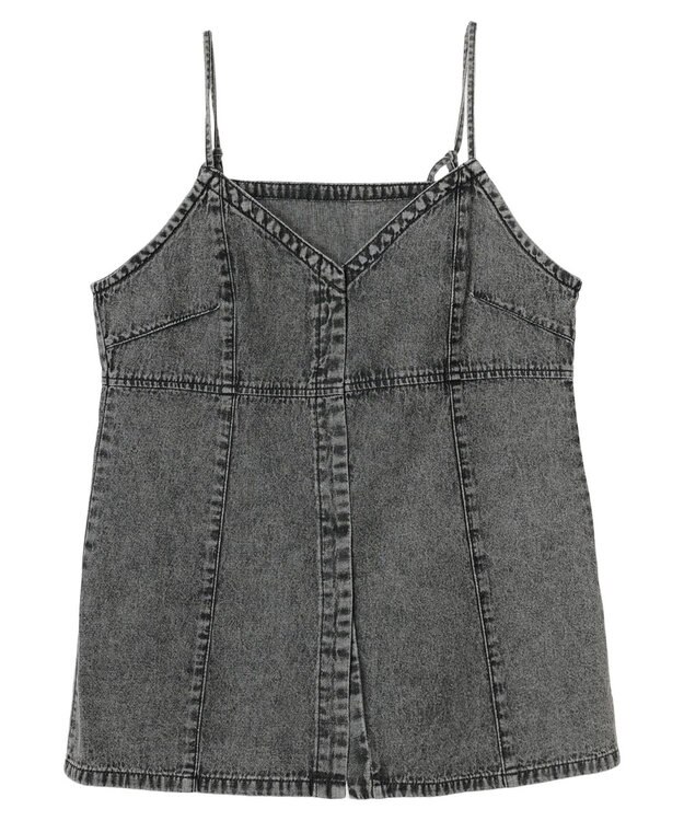 Green Parks ・ＥＬＥＮＣＡＲＥ　ＤＵＥ　デニムロングキャミ Gray