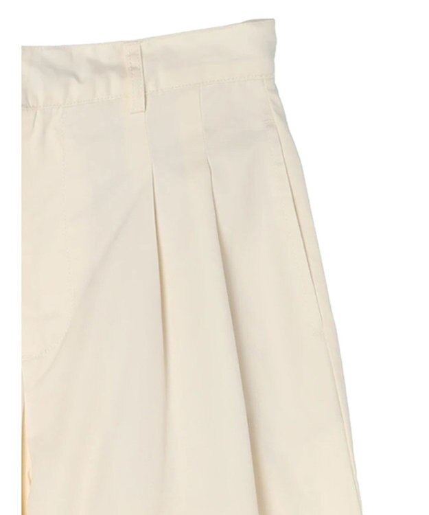 Green Parks ツータックチノパンツ Ivory
