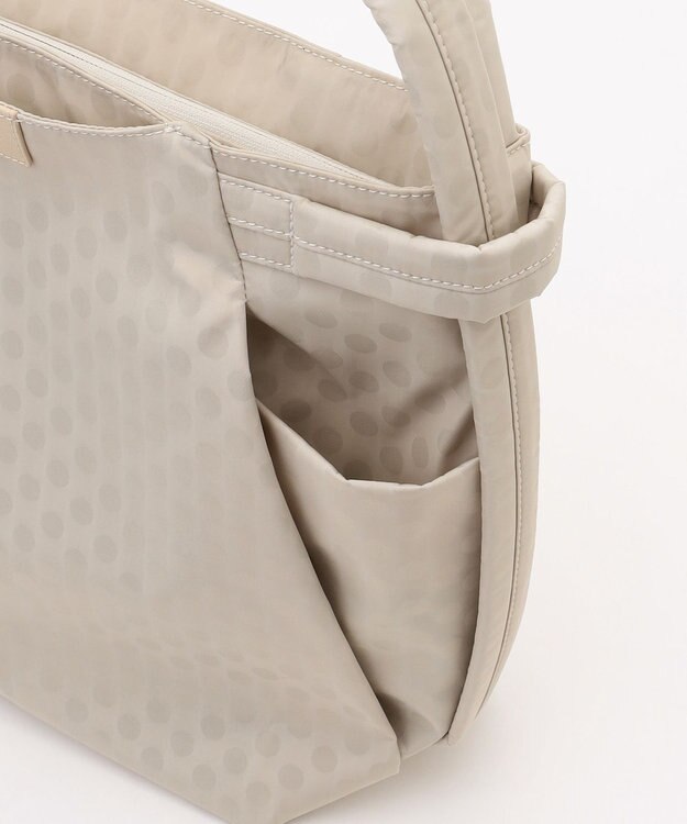 Y'SACCS 【大人のおしゃれ手帖10月号掲載】市川実和子×Y'SACCS　ドット2WAYリュック アイボリー