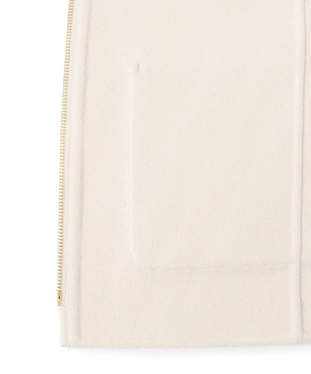 23区 L ウールリバー ショートコート ライトベージュ系