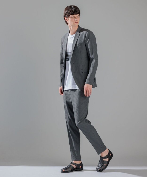 JOSEPH HOMME 【LEON 掲載】クールネスサッカー 　ジャケット ライトグレー系