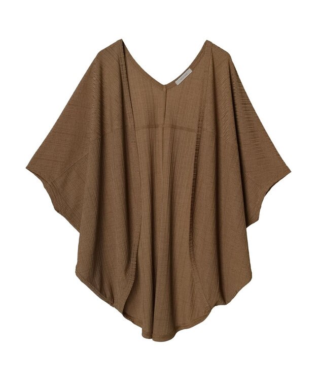 CRAFT STANDARD BOUTIQUE ランダムテレコモモンガカーディガン Brown