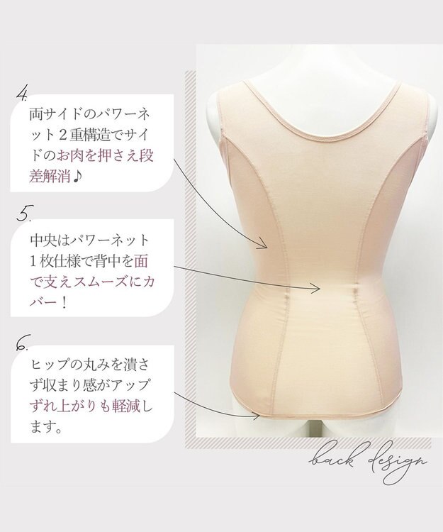 BRADELIS New York 【BRADELIS New York】ボディフィットシェイパー ブラデリス 補正シェイパー ナチュラル