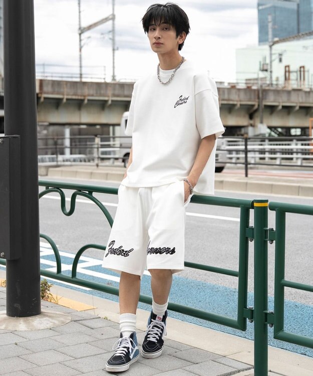 WEGO ペイズリーグラフィックBIG　T（SS） ホワイト