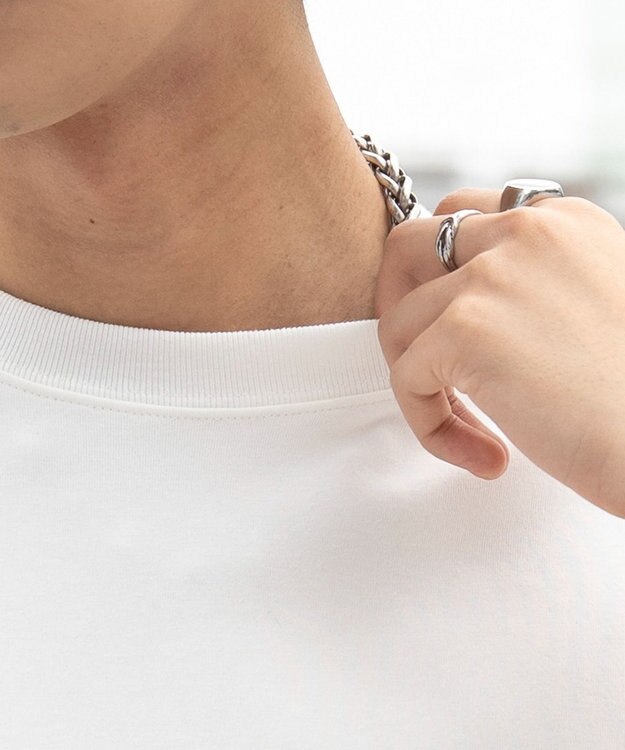 WEGO ペイズリーグラフィックBIG　T（SS） ホワイト