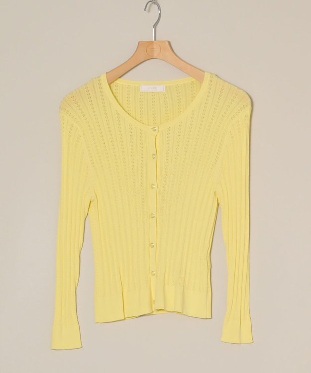 ONWARD Reuse Park 【any SiS】ニット春夏 イエロー