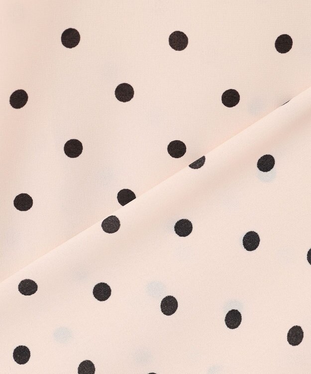 組曲 【WEB限定】ドットプリントデシン ボウタイ付きブラウス エクリュ×ブラック系5