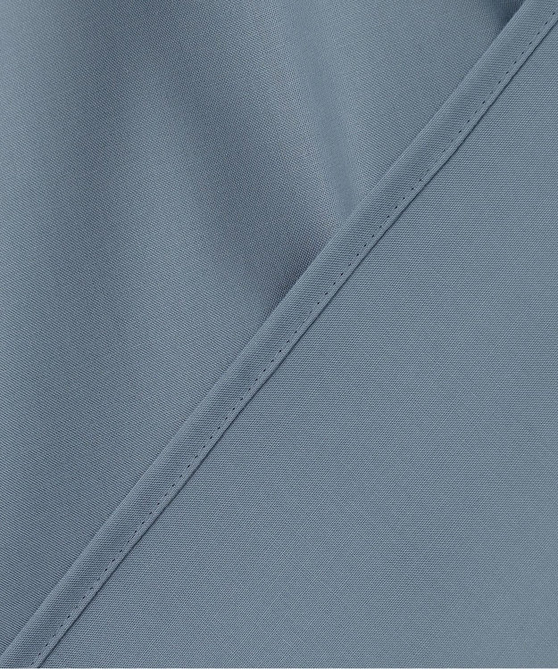 J.PRESS LADIES スパンソフトクロス刺繍 ブラウス ダルブルー系