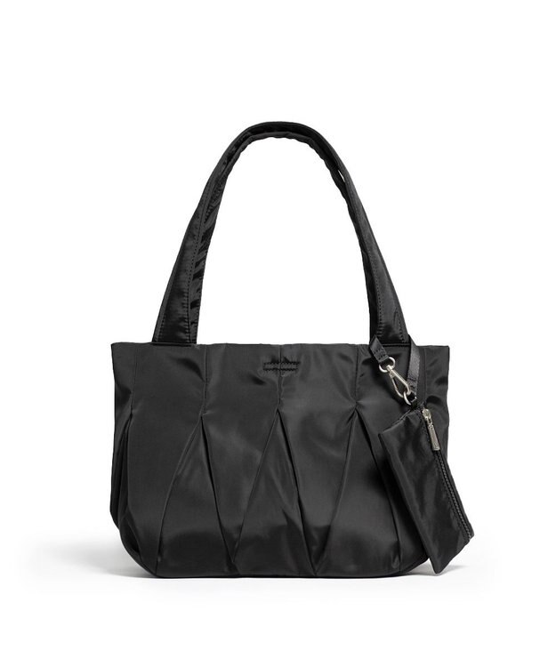 MioFIRANO HERRINGBONE J001 トートバッグ マルチケース付き はっ水 BLACK