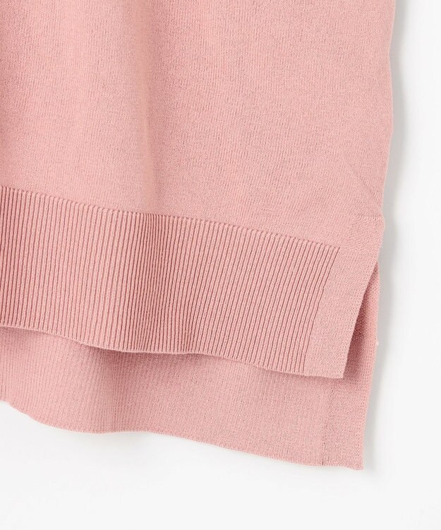 ANY ゆるＶネックカーディガン ピンク