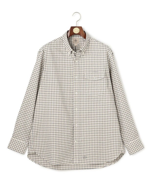 J.PRESS MEN 【KING SIZE】ガーメントダイオックスフォード シャツ / B.D. イエロー系3