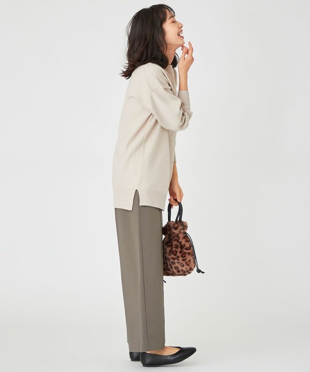 ANY 【吸湿発熱】any HEAT PANTS ブラウン系