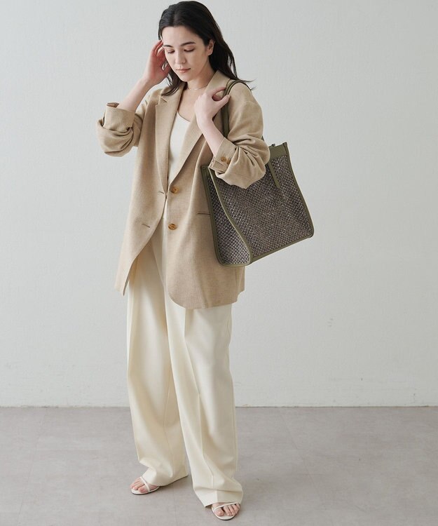 IACUCCI 【予約】ジュリエッタ RETE PAGLIA/RUGA ピスタチオ