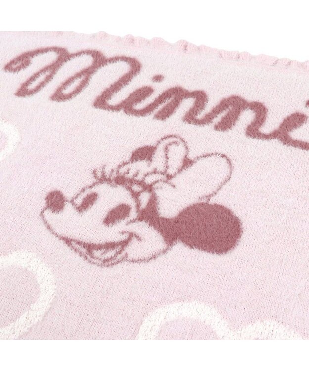 PET PARADISE ディズニー ミニーマウス 遠赤外線 ブランケット 《ハート》 ピンク